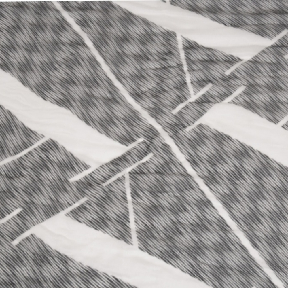 ARMANI EXCHANGE Logo Woven Scarf Black